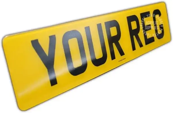 Premium 2D, 3D & 4D Number Plates - Image 2