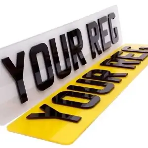 Premium 2D, 3D & 4D Number Plates