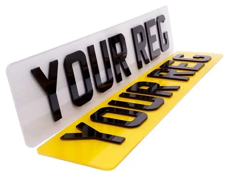Premium 2D, 3D & 4D Number Plates